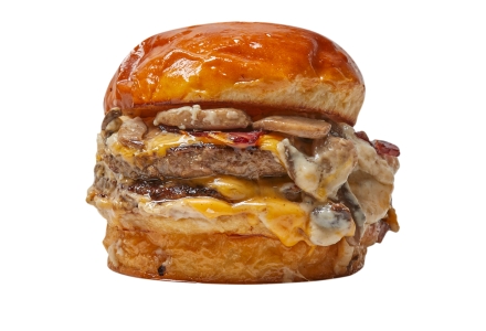 DOUBLE MUSHROOM BURGER